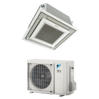 DAIKIN – 600 × 600 FULLY FLAT CASSETTE MINI SKY AIR SPLIT SYSTEM 3.5KW